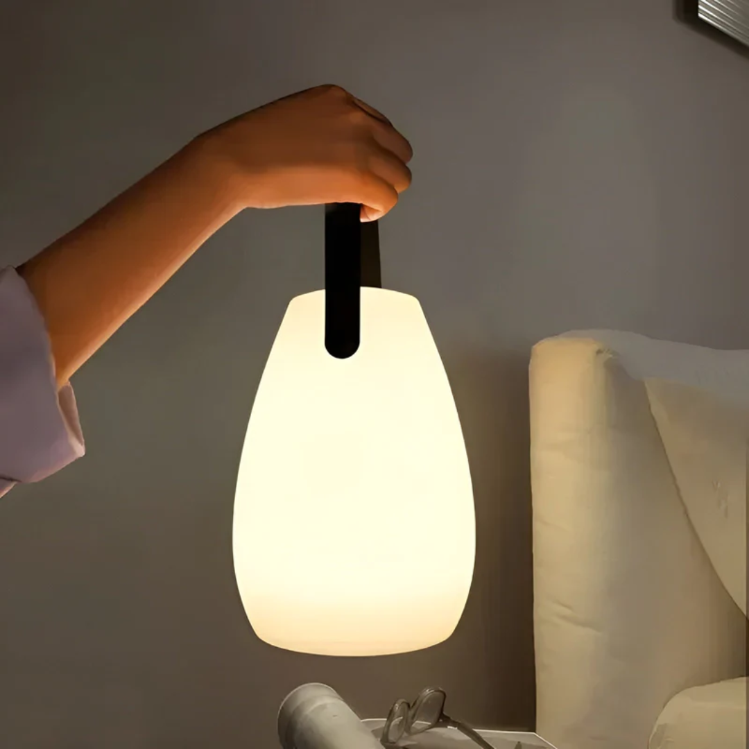 Compact LED Desk Lamp with Waterproof Feature
