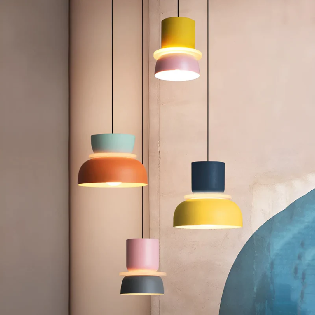 Bright and Stylish Macaron Pendant Light