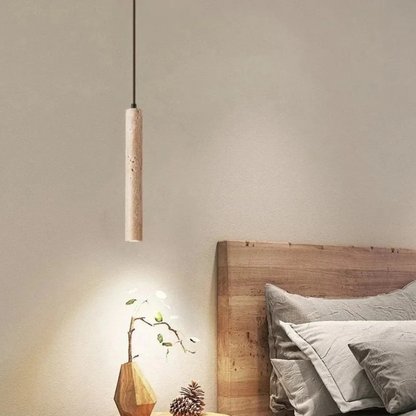Rustic Stone LED Hanging Light Fixture - Befez