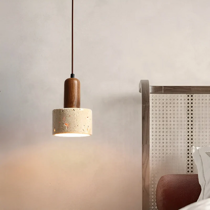 Calming Rustic Pendant Light