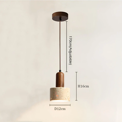 Calming Rustic Pendant Light