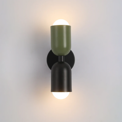 Stylish Dual LED Wall Light - Color Changing