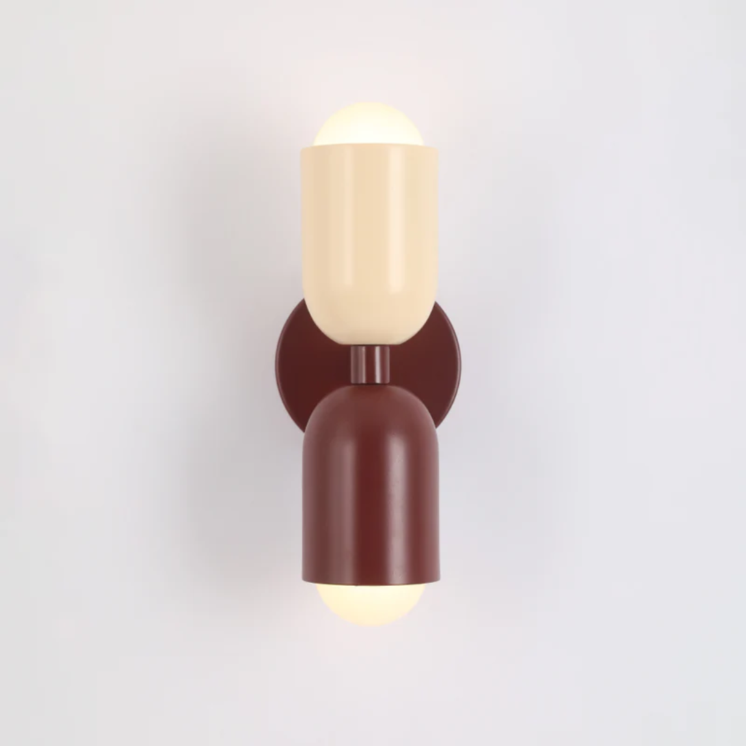 Stylish Dual LED Wall Light - Color Changing