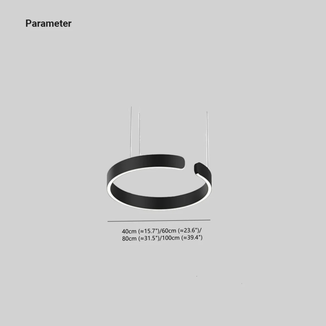 Stylish Round LED Pendant Lamp