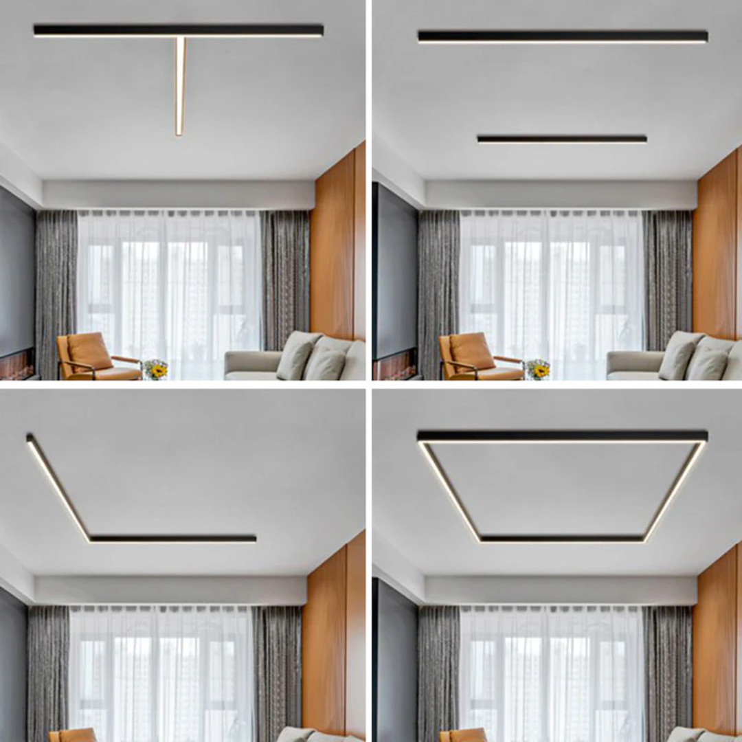 Sleek Contemporary LED Overhead Light Fixtures