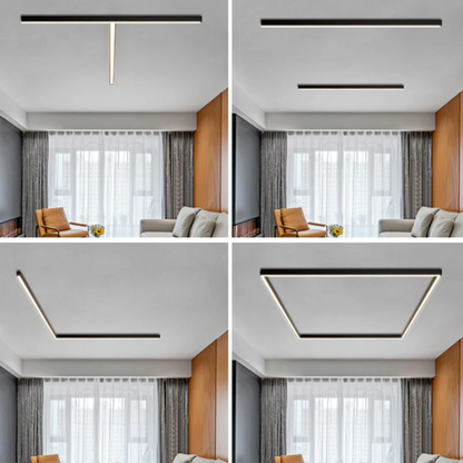Sleek Contemporary LED Overhead Light Fixtures