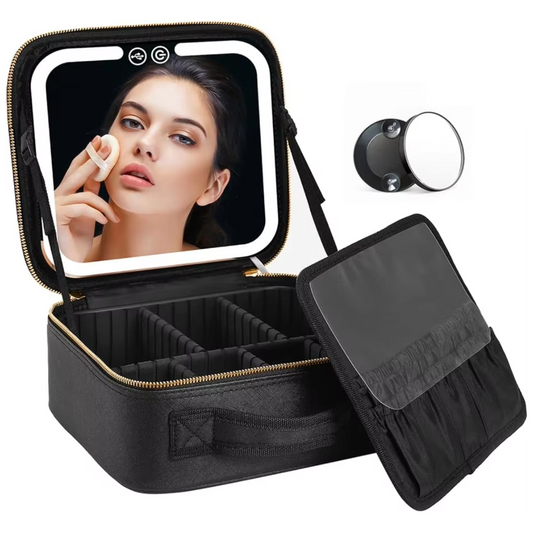 Premium Cosmetic Storage Case with LED Light - Befez