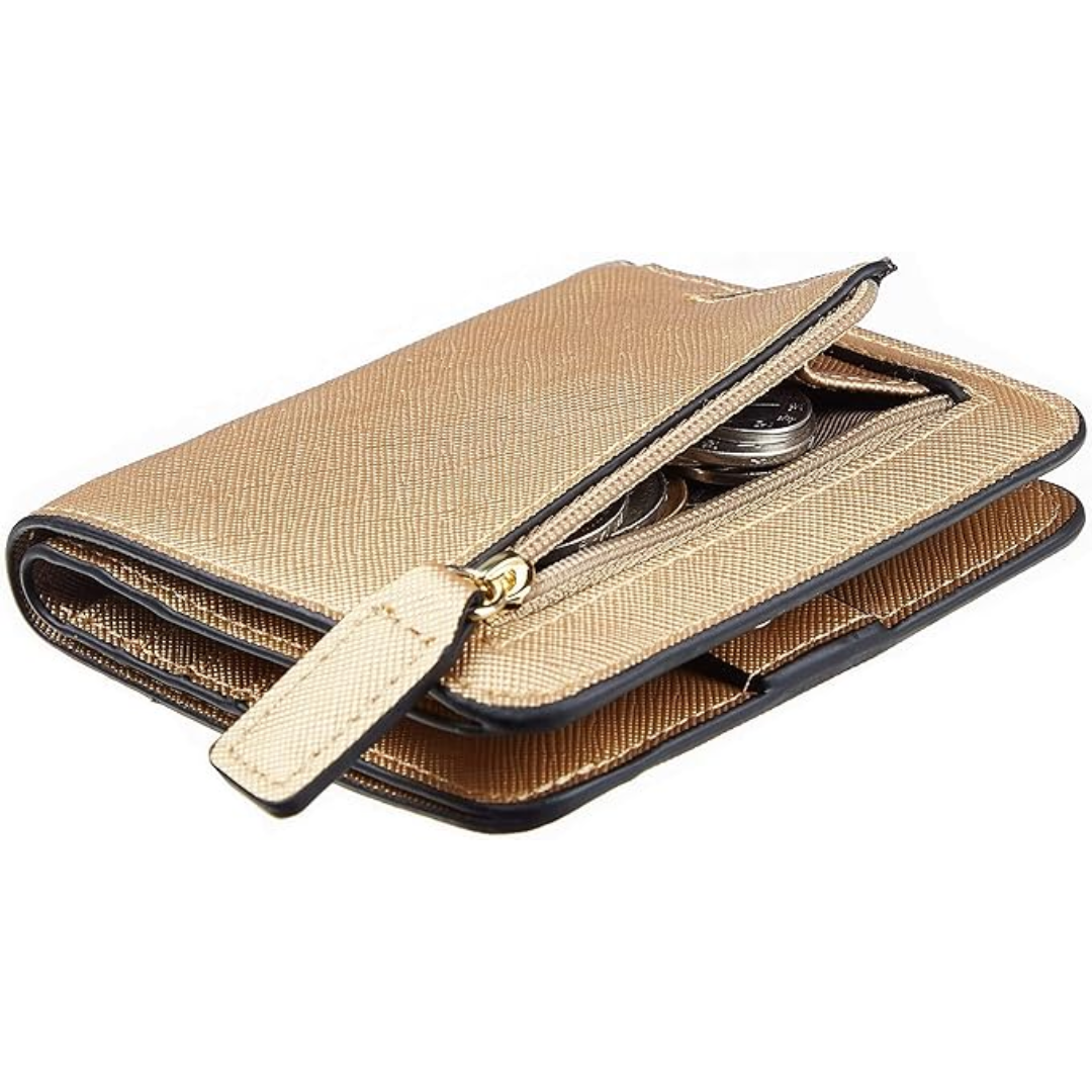 Secure Women's RFID Blocking Leather Wallet
