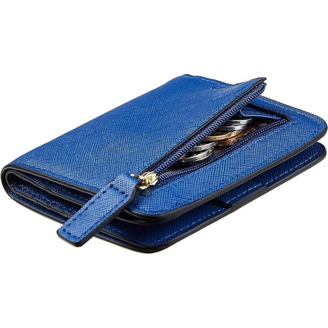 Secure Women's RFID Blocking Leather Wallet