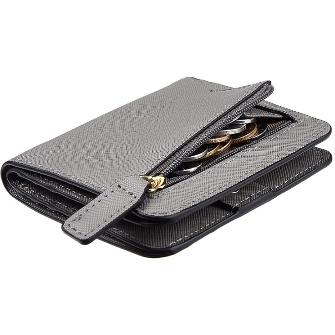 Secure Women's RFID Blocking Leather Wallet