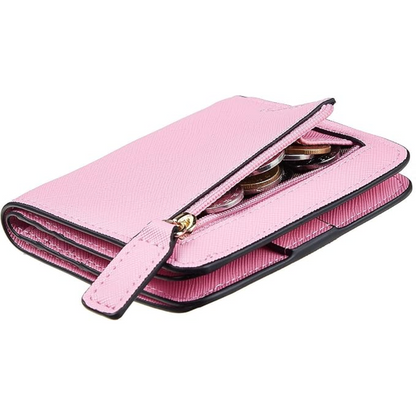 Secure Women's RFID Blocking Leather Wallet