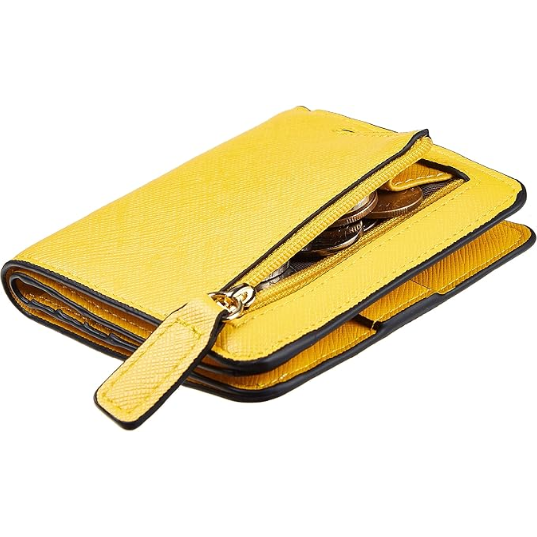 Secure Women's RFID Blocking Leather Wallet