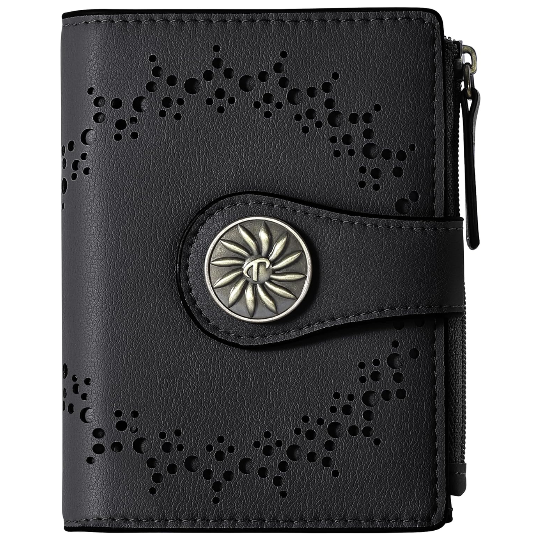 Stylish Secure Zipper Wallet for Women