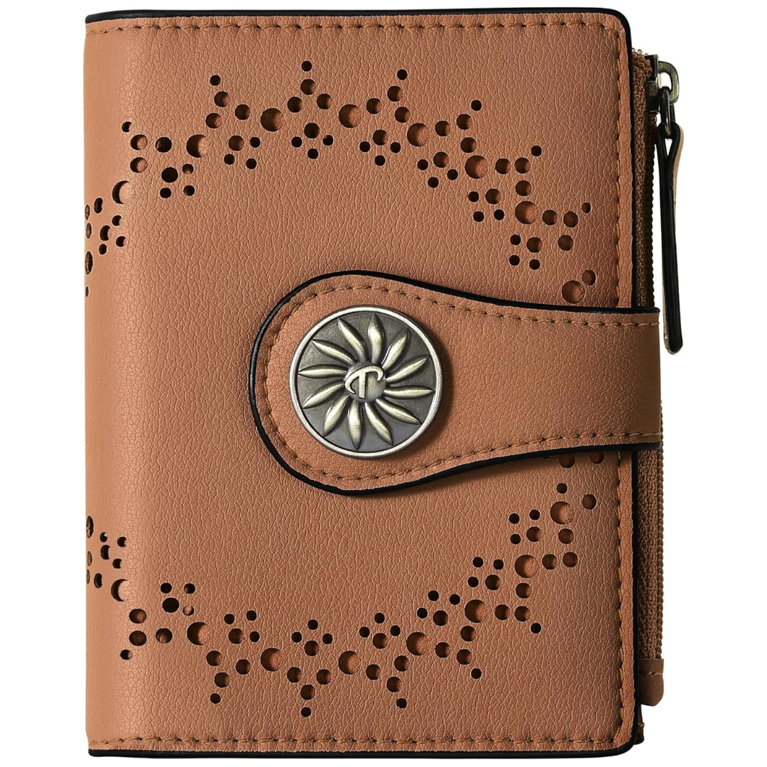 Stylish Secure Zipper Wallet for Women