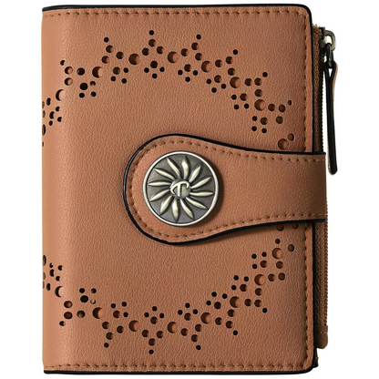 Stylish Secure Zipper Wallet for Women
