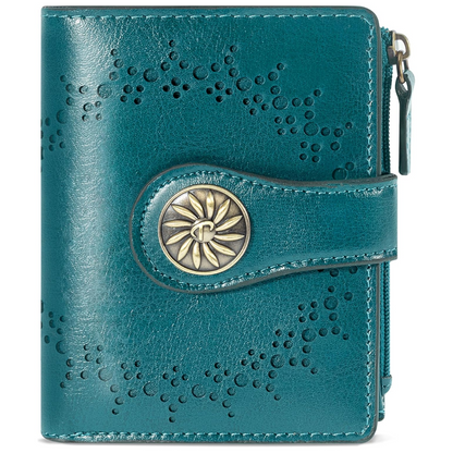 Stylish Secure Zipper Wallet for Women