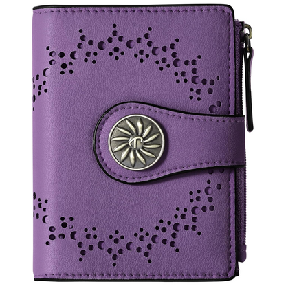 Stylish Secure Zipper Wallet for Women