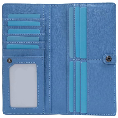 Slim RFID Blocking Leather Wallet