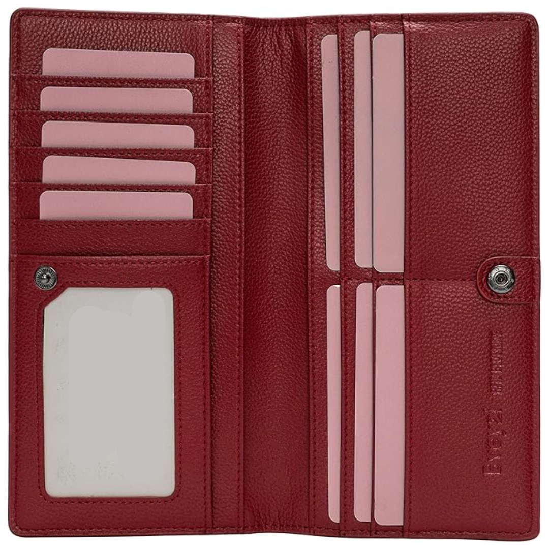 Slim RFID Blocking Leather Wallet