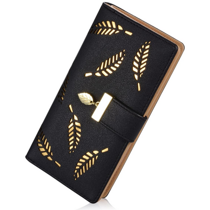Elegant Ladies Genuine Leather Wallet