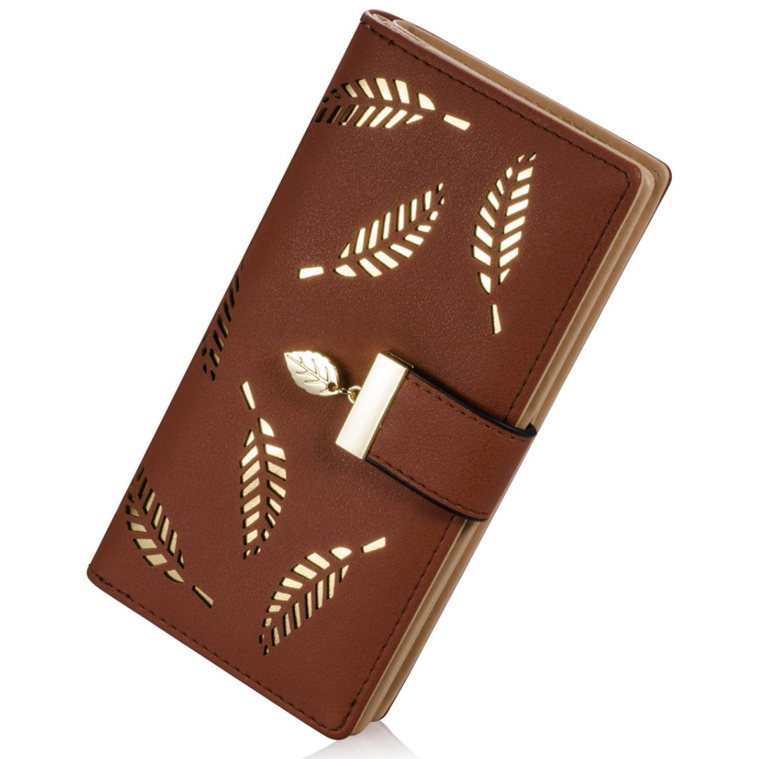 Elegant Ladies Genuine Leather Wallet