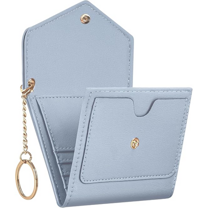 Slim Leather Women's Wallet with RFID Block