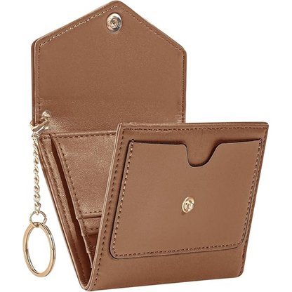 Slim Leather Women's Wallet with RFID Block