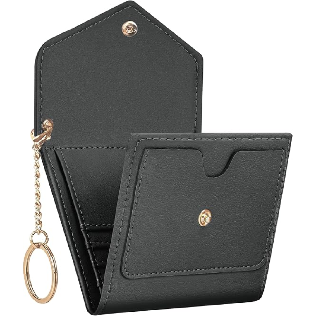 Slim Leather Women's Wallet with RFID Block