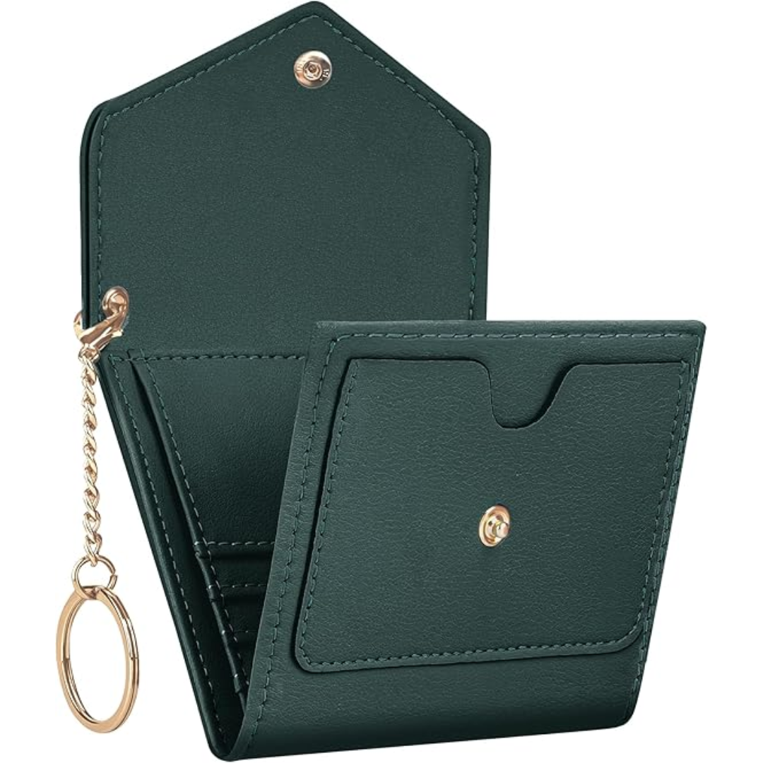 Slim Leather Women's Wallet with RFID Block