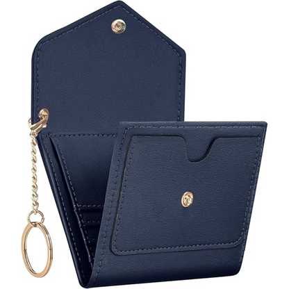 Slim Leather Women's Wallet with RFID Block
