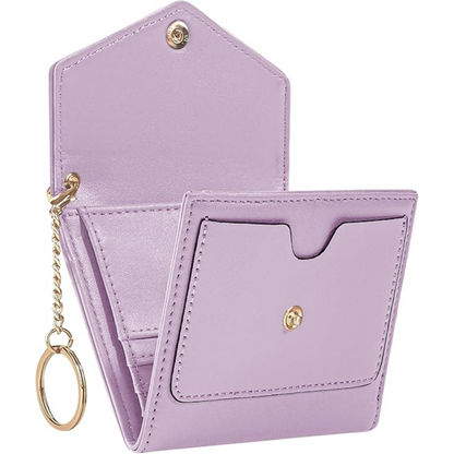 Slim Leather Women's Wallet with RFID Block