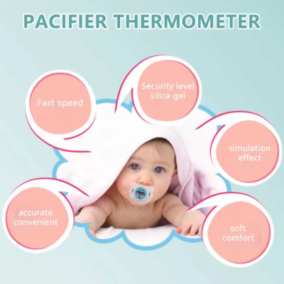 Baby Pacifier Digital Thermometer
