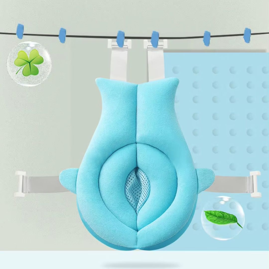 Comfortable Baby Bath Support with Cushioning