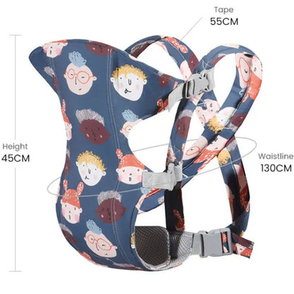 Comfortable Baby Sling - Adjustable Newborn Toddler Carrier