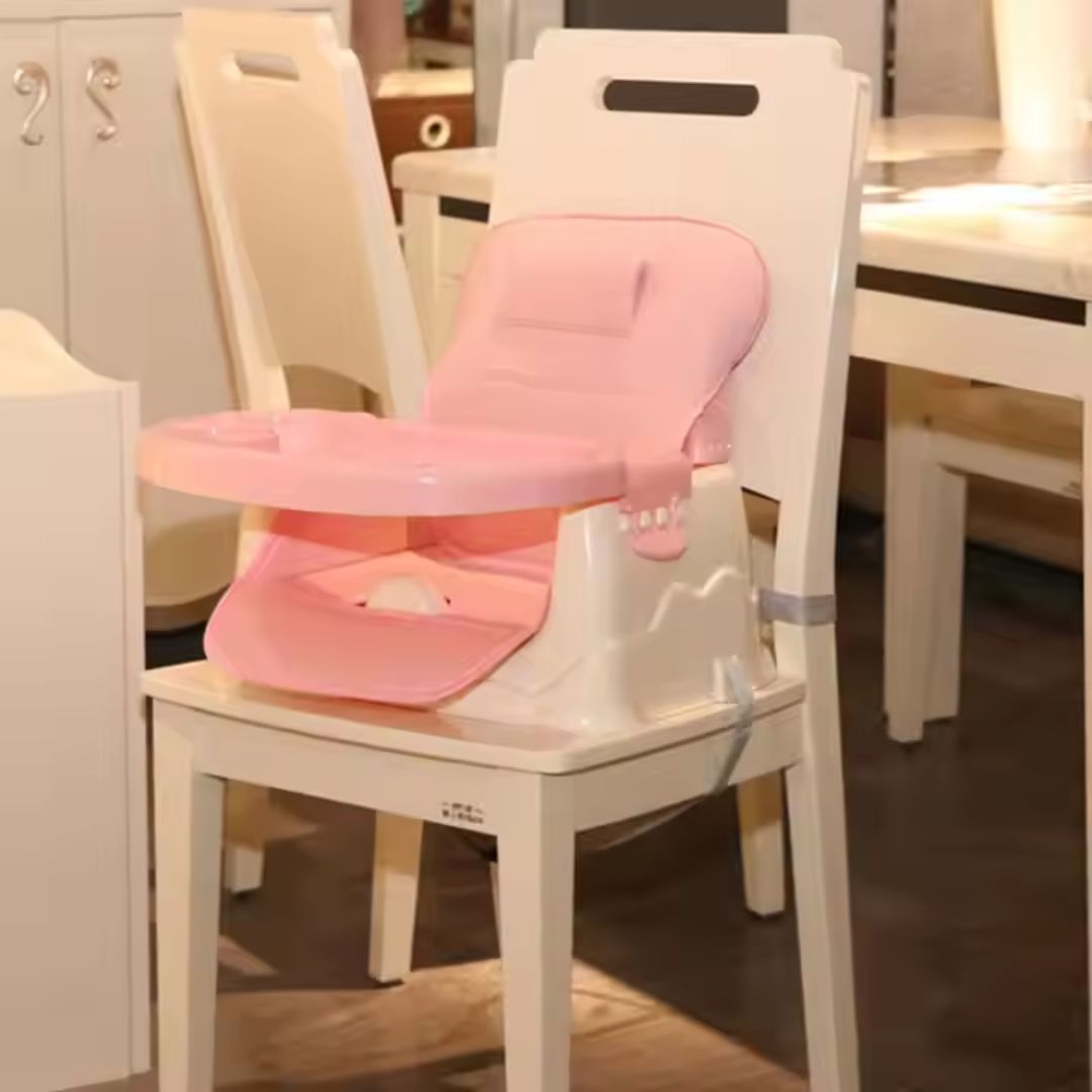 Versatile Baby Dining Chair with Tray & Harness
