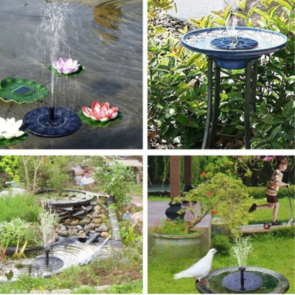 Befez | Birdbuddy - Outdoor Solar Water Fountain