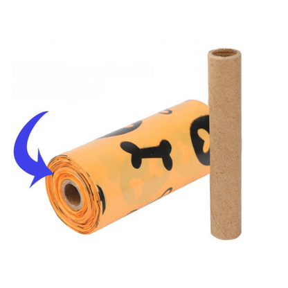 Biodegradable Dog Waste Bags with Easy Dispenser