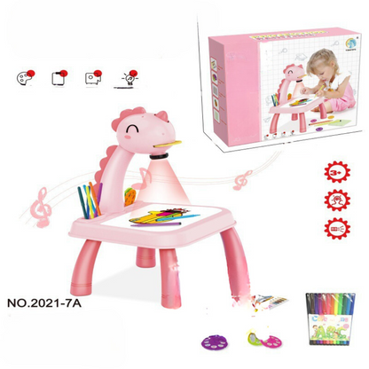 Befez | Fun Art Table with Built-in Projector