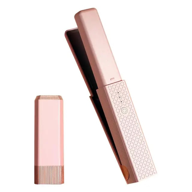 Compact Travel Hair Straightener with USB Charger