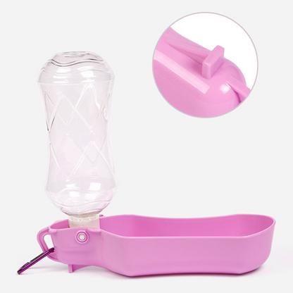 Portable Pet Water Bottle Dispenser