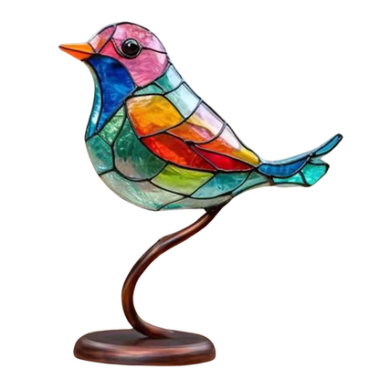 Vibrant Bird Figurine Decorative Desk Ornaments - Befez