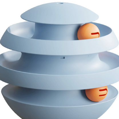 Colorful Interactive Cat Ball Toy