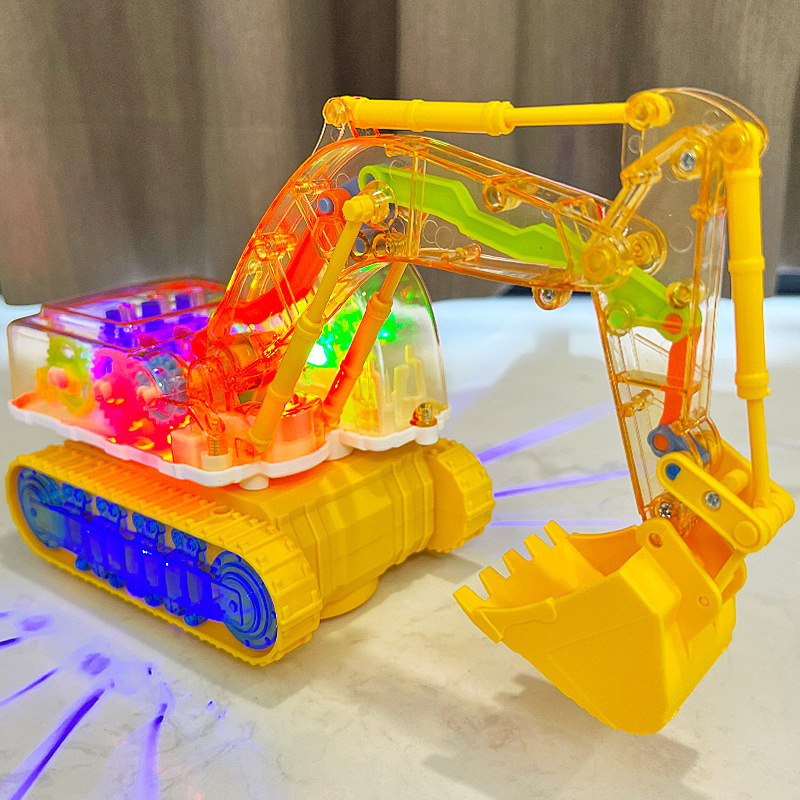 Fun Musical Toy Excavator