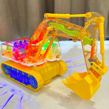 Fun Musical Toy Excavator
