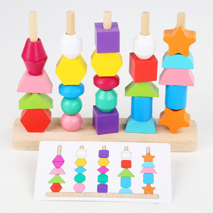 Educational Shapes Color Sorting Toy