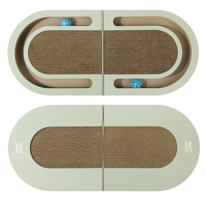 Fun Cardboard Kitty Scratcher Bed - Befez