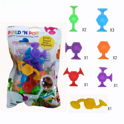 Learning Alphabet Suction Letter Numbers Set