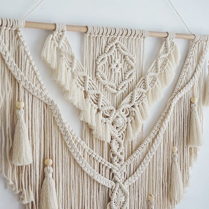 Boho Chic Macrame Wall Decor - Liora