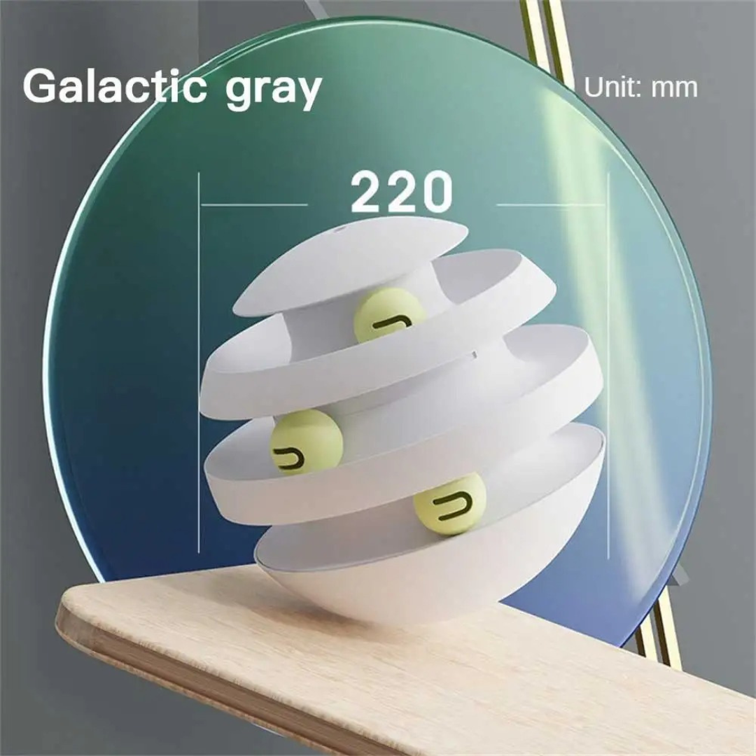 Colorful Interactive Cat Ball Toy