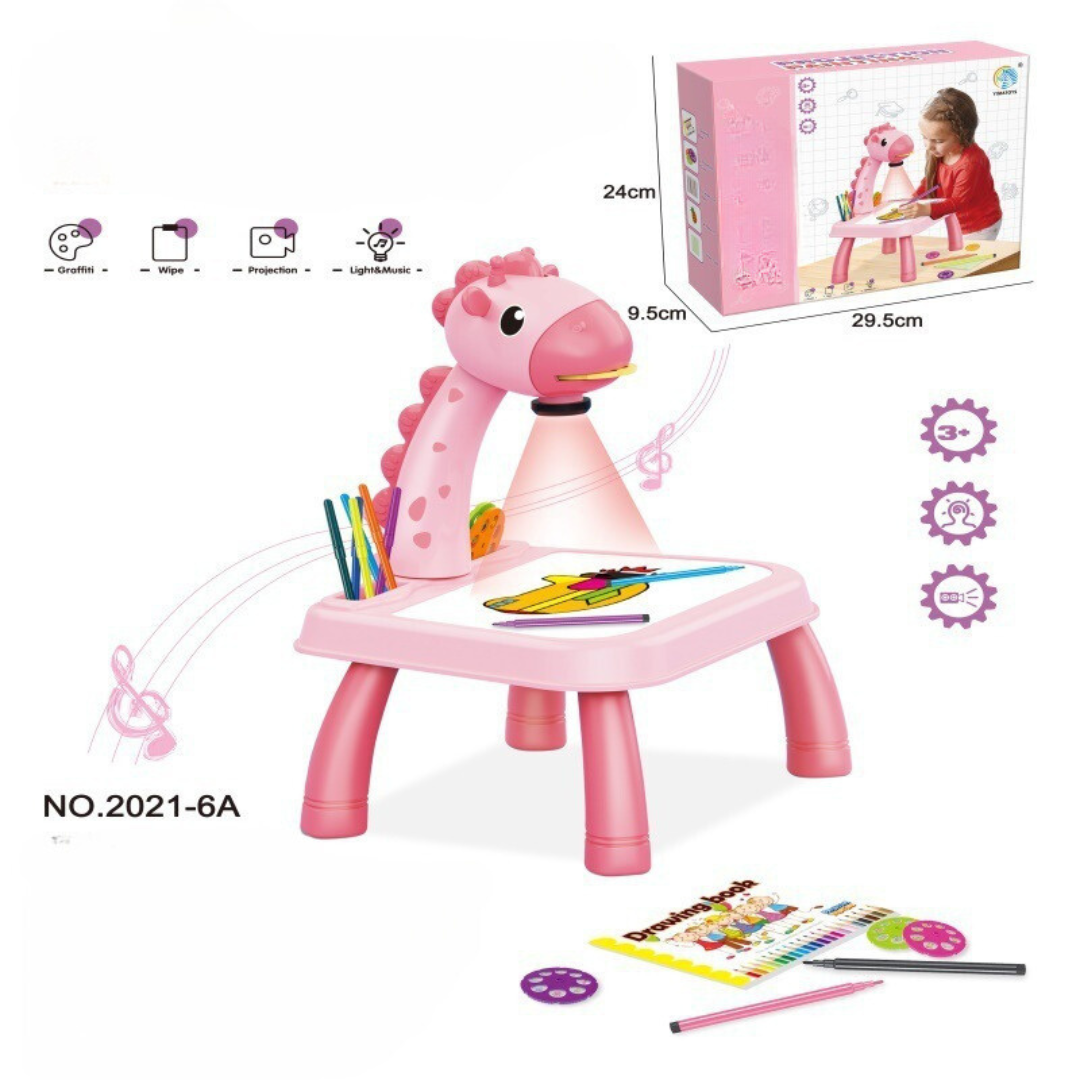 Befez | Fun Art Table with Built-in Projector